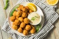 Homemade Seafood Mini Crab Cake Balls