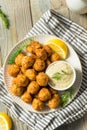 Homemade Seafood Mini Crab Cake Balls