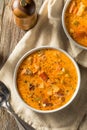 Homemade Seattle Smoked Salmon Chowder Royalty Free Stock Photo