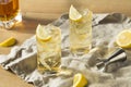 Homemade Seven and Seven Whiskey HIghball