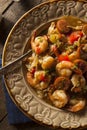 Homemade Shrimp and Sausage Cajun Gumbo