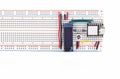 Homemade Simple Computer Components on a Electronic Breadboard