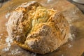 Homemade Simple Irish Soda Bread Royalty Free Stock Photo