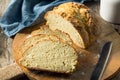 Homemade Simple Irish Soda Bread Royalty Free Stock Photo