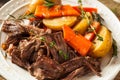 Homemade Slow Cooker Pot Roast Royalty Free Stock Photo