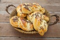 Homemade small bread like snack Royalty Free Stock Photo