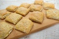 Homemade small bread like snacks Royalty Free Stock Photo