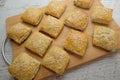 Homemade small bread like snacks Royalty Free Stock Photo