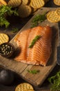 Homemade Smoked Salmon Appetizer Royalty Free Stock Photo