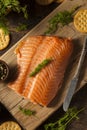 Homemade Smoked Salmon Appetizer Royalty Free Stock Photo