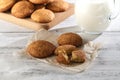 Homemade Snickerdoodle cookies Royalty Free Stock Photo