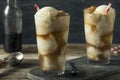 Homemade Soda Black Cow Ice Cream Float