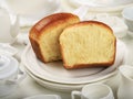 Homemade Soft Fluffy White Bread Loaf, Japanese Milk Bread