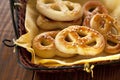 Homemade Soft Pretzels Royalty Free Stock Photo