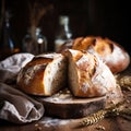 homemade sourdough bread on the table 1