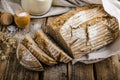 Homemade sourdough bread Royalty Free Stock Photo