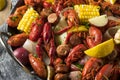 Homemade Southern Crawfish Boil