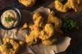 Homemade Southern Fried Cajun Shrimp Royalty Free Stock Photo