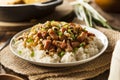 Homemade Southern Hoppin John Royalty Free Stock Photo