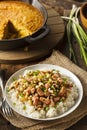 Homemade Southern Hoppin John Royalty Free Stock Photo