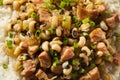 Homemade Southern Hoppin John Royalty Free Stock Photo