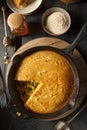 Homemade Southern Style Cornbread Royalty Free Stock Photo