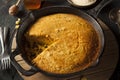 Homemade Southern Style Cornbread Royalty Free Stock Photo