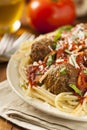 Homemade Spaghetti and Meatballs Pasta