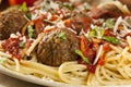 Homemade Spaghetti and Meatballs Pasta