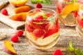 Homemade Sparkling White Wine Sangria