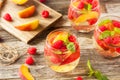 Homemade Sparkling White Wine Sangria