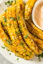 Homemade Spicy Corn Ribs Royalty Free Stock Photo