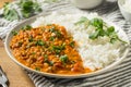 Homemade Spicy Indian Curry Lentils