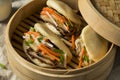 Homemade Steamed Pork Belly Bao Buns