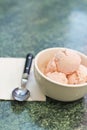 Homemade Strawberry Icecream Royalty Free Stock Photo