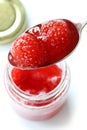 Homemade strawberry jam Royalty Free Stock Photo