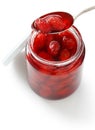 Homemade strawberry jam Royalty Free Stock Photo