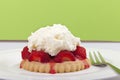 Homemade strawberry tart Royalty Free Stock Photo