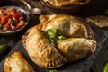 Homemade Stuffed Chicken Empanadas