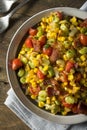 Homemade Succotash with Lima Beans