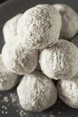 Homemade Sugary Donut Holes Royalty Free Stock Photo