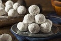 Homemade Sugary Donut Holes Royalty Free Stock Photo