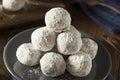 Homemade Sugary Donut Holes Royalty Free Stock Photo