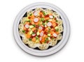 homemade Sushi pizza, creative sushi Royalty Free Stock Photo