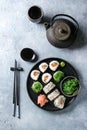 Sushi rolls set Royalty Free Stock Photo