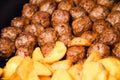 Homemade Swedish Meatballs Royalty Free Stock Photo