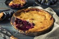 Homemade Sweet Concord Grape Pie