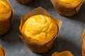 Homemade Sweet Corn Bread Muffins Royalty Free Stock Photo