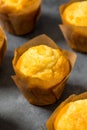 Homemade Sweet Corn Bread Muffins Royalty Free Stock Photo