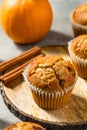 Homemade Sweet Pumpkin Bread Muffins